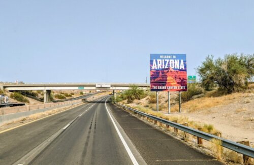 California/Arizona Border